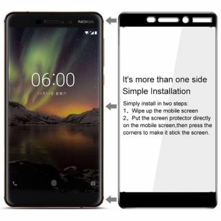 Tvrzené sklo Imak Full Cover pro Nokia 6 (2018)/Nokia 6.1 Barva: Černá