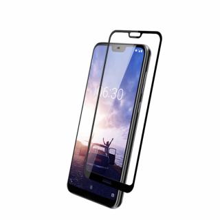 Tvrzené sklo Mocolo Full Cover pro Nokia 6.1 Plus/X6 (2018 Barva: Černá