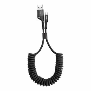 USB-C kabel Baseus Fish Eye (1 m) Barva: Černá