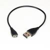 USB napájecí kabel TVC pro Fitbit Charge HR Barva: Černá