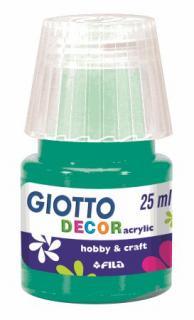 Akrylová barva Giotto Decor Matt 25ml - zelená smaragdově