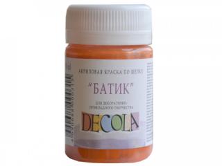 Akrylová barva na hedvábí Deco Batik 50 ml - 315 Orange