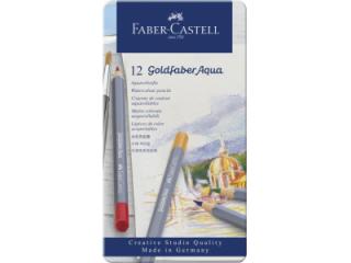 Akvarelové pastelky Goldfaber Aqua Faber-Castell 12