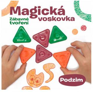 Kniha – Magická voskovka - Zábavné tvoření - PODZIM