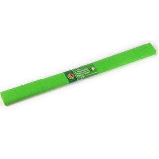 Krepový papír - světle zelený 200x50cm
