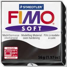 Modelovací hmota Fimo Soft 56g - černá