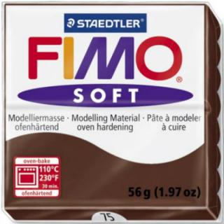 Modelovací hmota Fimo Soft 56g - čokoláda