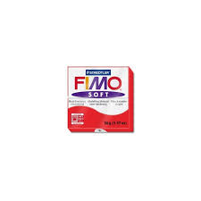 Modelovací hmota Fimo Soft 56g - indická červená