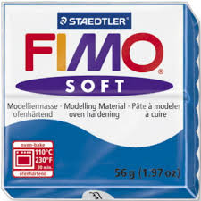 Modelovací hmota Fimo Soft 56g - modrá azurová