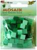 Mozaika plastová 10x10 mm - Zelená