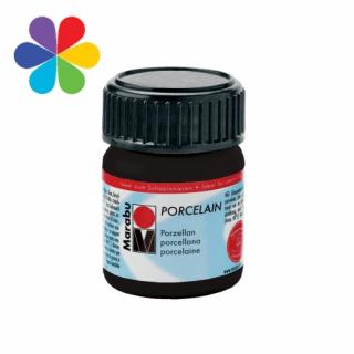 Porcelein Marabu 15ml - 073 Černá