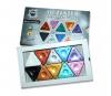 Trojúhelníkové pastelky - Triangle Magic Metalická sada 10ks
