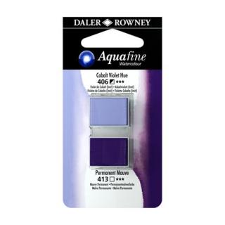 Umělecká akvarelová barva DR Aquafine - kobalt fialový / permanent Mauve 460 / 413