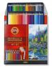 Umělecká pastelka Mondeluz 3713 akvarelová sada 48ks