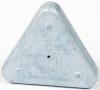 Vosková pastelka Triangle Magique Metallic - stříbrná