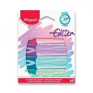Zvýrazňovač Maped Fluo Peps Classic Glitter 4