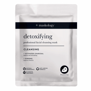 Profesionální plátýnková maska s detoxikačními účinky
