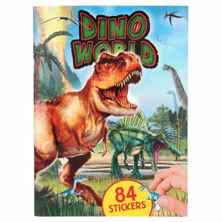 Kreativní sešit Dino World 84 samolepek
