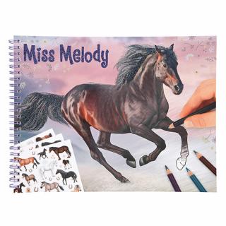 Omalovánka Miss Melody Miss Melody