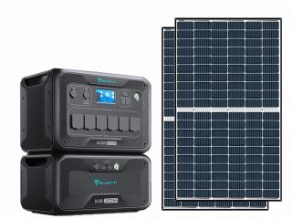 Set BLUETTI AC300 + B300 bateriový generátor + 2x solární panel 375Wp