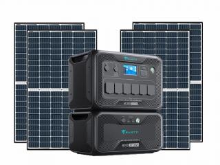 Set BLUETTI AC300 + B300 bateriový generátor + 4x solární panel 375Wp