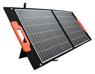 Solární panel Viking WB100  Outdoorový solární panel s výkonem 100W Barva: Černá-oranžoová