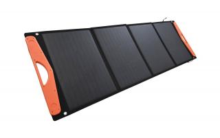 Solární panel Viking WB120  Outdoorový solární panel s výkonem 120W Barva: Černá-oranžoová