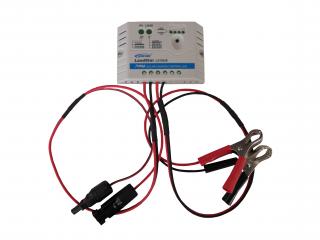 Solární regulátor LS1024E s konektory MC4 / krokosvorka Barva: Bílá