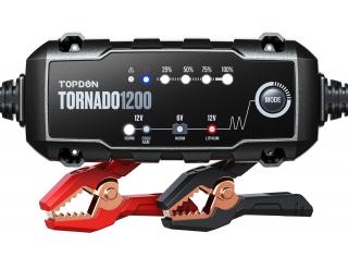 TOPDON Nabíječka autobaterie Tornado 1200  TOPDON | Nabíječka autobaterií Barva: Černá