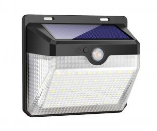 Venkovní solární LED světlo s pohybovým senzorem M60 Barva: Černá