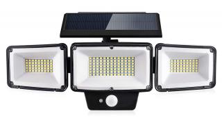 Venkovní solární LED světlo s pohybovým senzorem S181 Barva: Černá