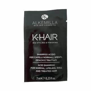 Alkemilla K-Hair Vzorek Přírodní šampón pro suché a poškozené vlasy 7 ml
