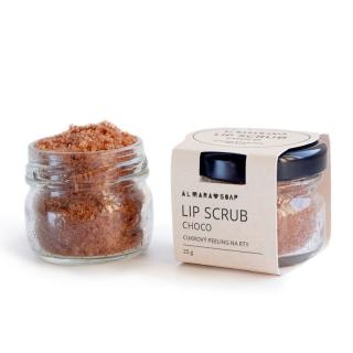 Almara Soap Peeling na rty Choco lips 25 g