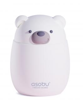 Asobu Nerezová termoska na jídlo pro děti 600 ml Bestie Bear