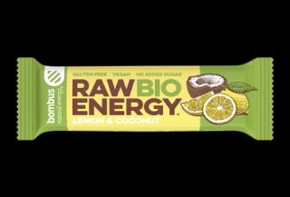 Bombus Energy Tyčinka Citron a kokos  Bio Raw 50 g