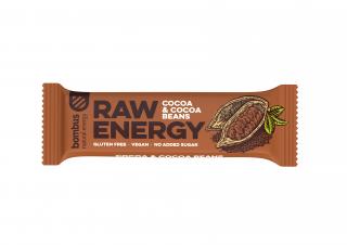 Bombus Energy tyčinka kakao a kakaové boby Raw 50 g