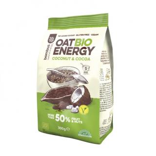 Bombus Ovesná kaše Bio Energy kokos a kakao 300 g Expirace 5.9.2023