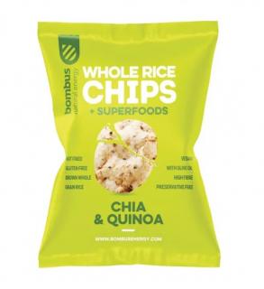 Bombus Rýžové chipsy semínka a quinoa 60 g