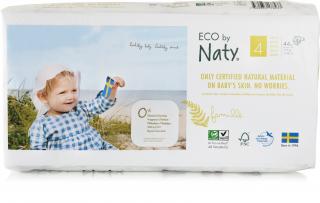 Eco by Naty Babycare Dětské pleny Economy Pack Maxi 4 7-18 kg 44 ks