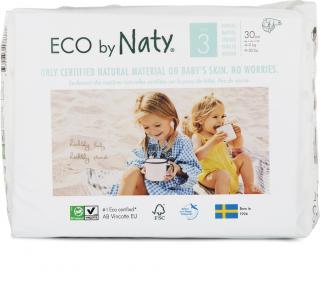 Eco by Naty Babycare Dětské pleny Midi 3 4-9 kg 30 ks