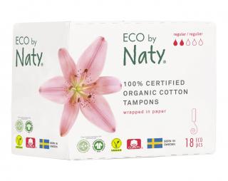 Eco by Naty Dámské ECO tampóny Regular 18 ks