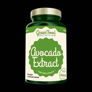 GreenFood Avocado extrakt 90 kapslí