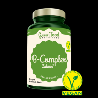 GreenFood B-Komplex Lalmin® 60 kapslí
