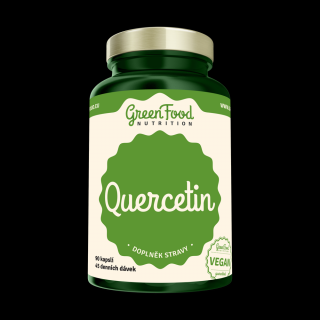 GreenFood Quercetin Vegan 90 kapslí
