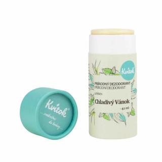 Kvitok Přírodní tuhý deodorant Chladivý vánek 42 ml
