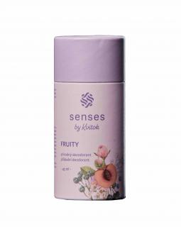 Kvitok Senses Přírodní tuhý deodorant Fruity 45 ml