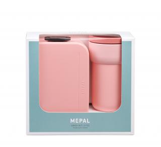 Mepal Sada na cesty hrnek + jídelní box Nordic Pink