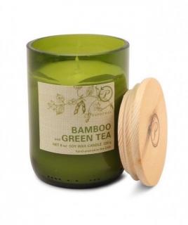 Paddywax Přírodní vonná svíčka Eco Green Bamboo & Green Tea 227 g
