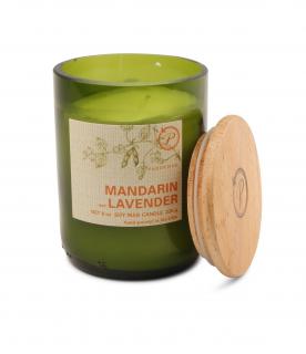 Paddywax Přírodní vonná svíčka Eco Green Mandarin & Lavender 227 g