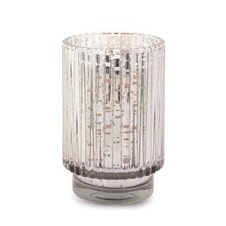 Paddywax Přírodní vonná svíčka Mercury Cypress & Fir stříbrná 340 g